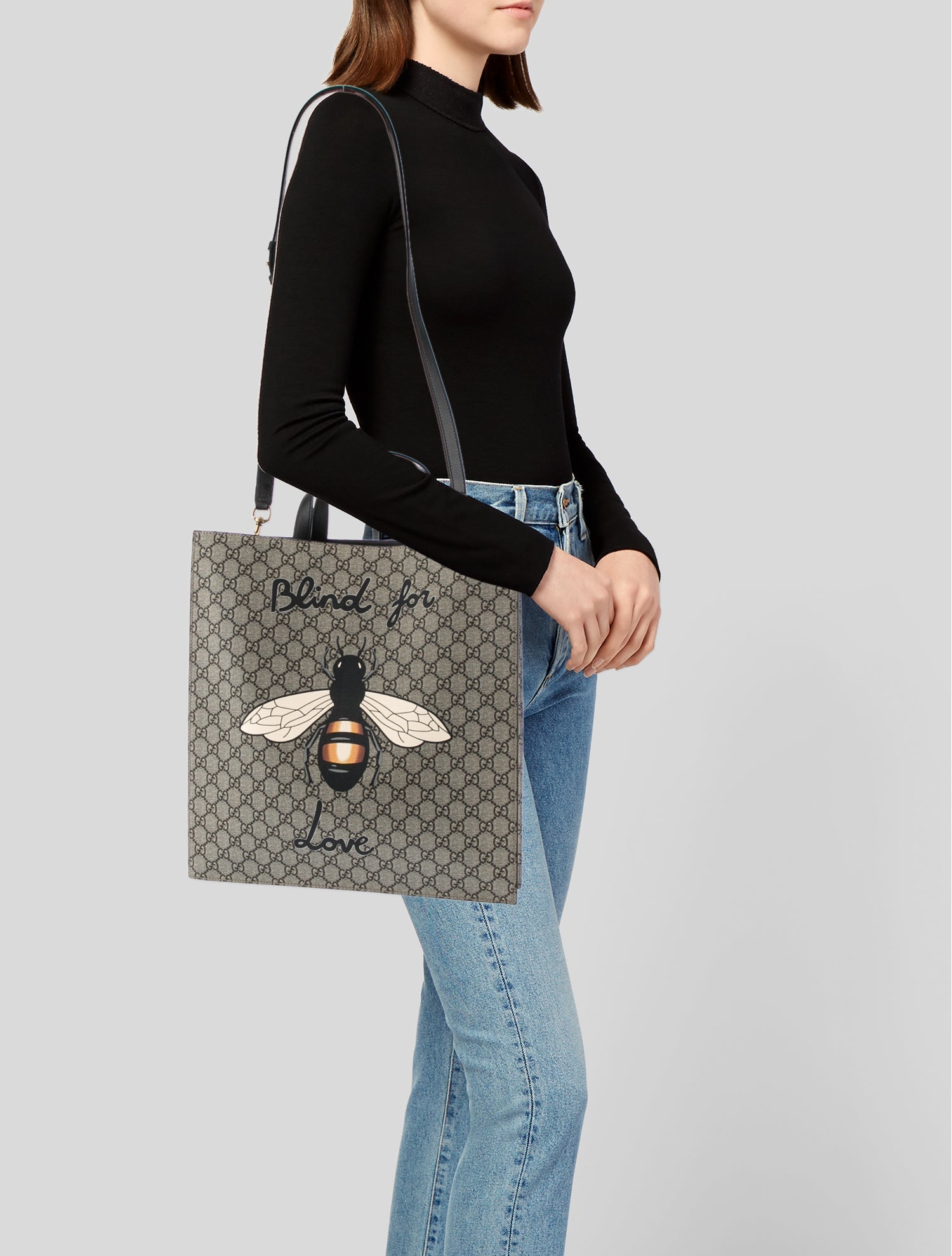 Gucci GG Supreme Blind for Love w/ Tags