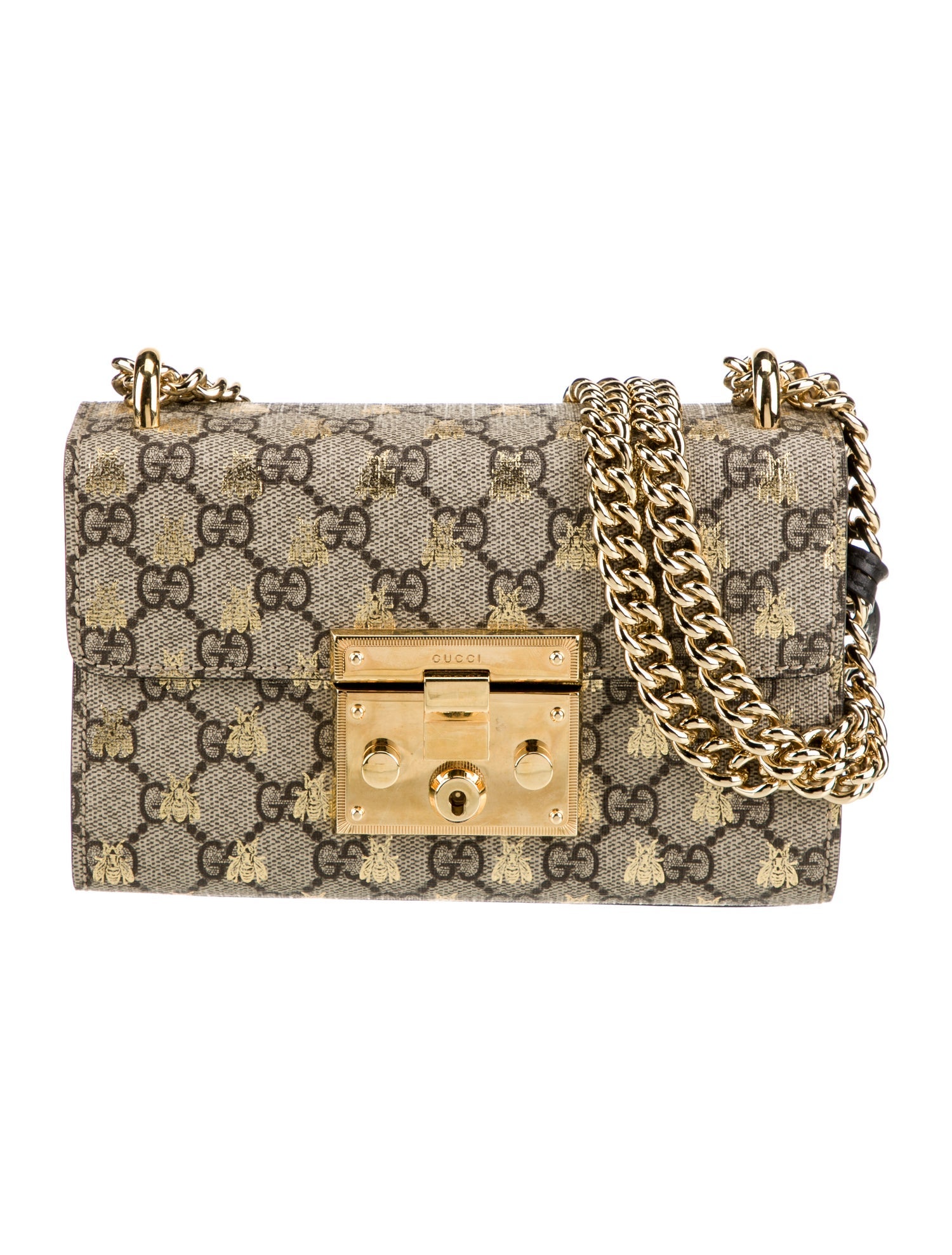 Gucci GG Supreme Padlock Small