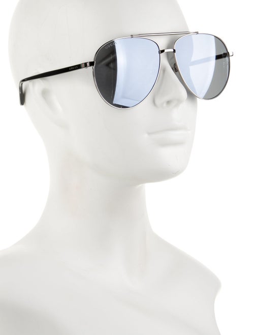 Gucci Aviator Tinted Sunglasses