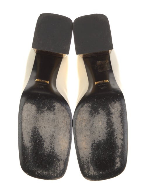 Gucci Horsebit Accent Leather Pumps