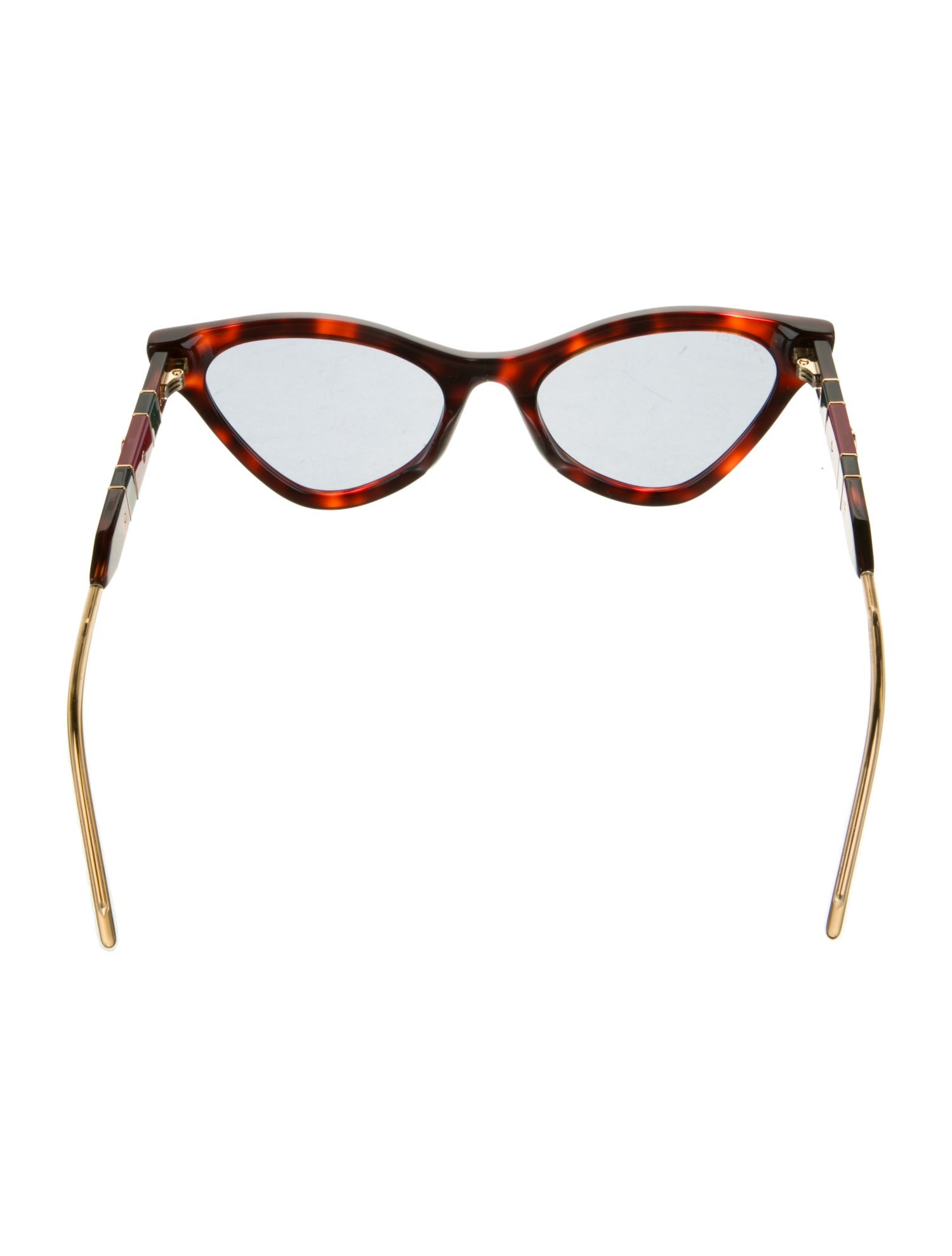 Gucci Cat-Eye Mirrored Sunglasses