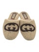 Gucci Faux Fur Printed Mules