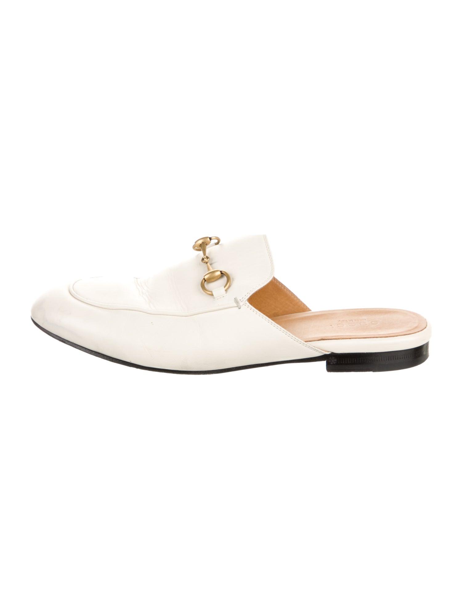 Gucci Horsebit Accent Leather Mules
