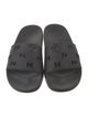 Gucci Running GG Logo Rubber Slides