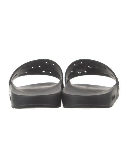 Gucci Running GG Logo Rubber Slides