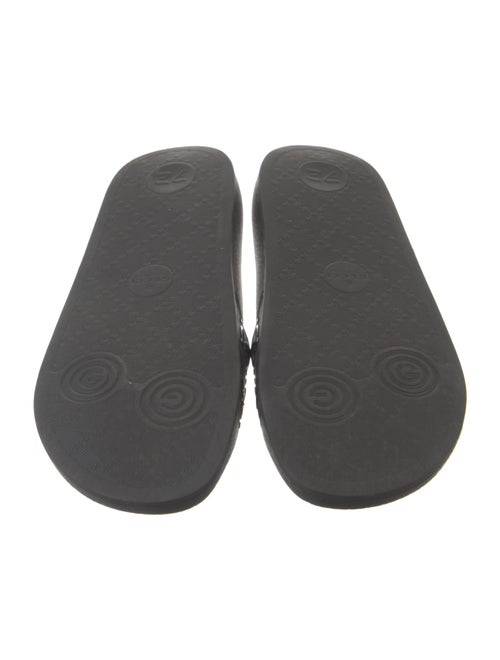 Gucci Running GG Logo Rubber Slides