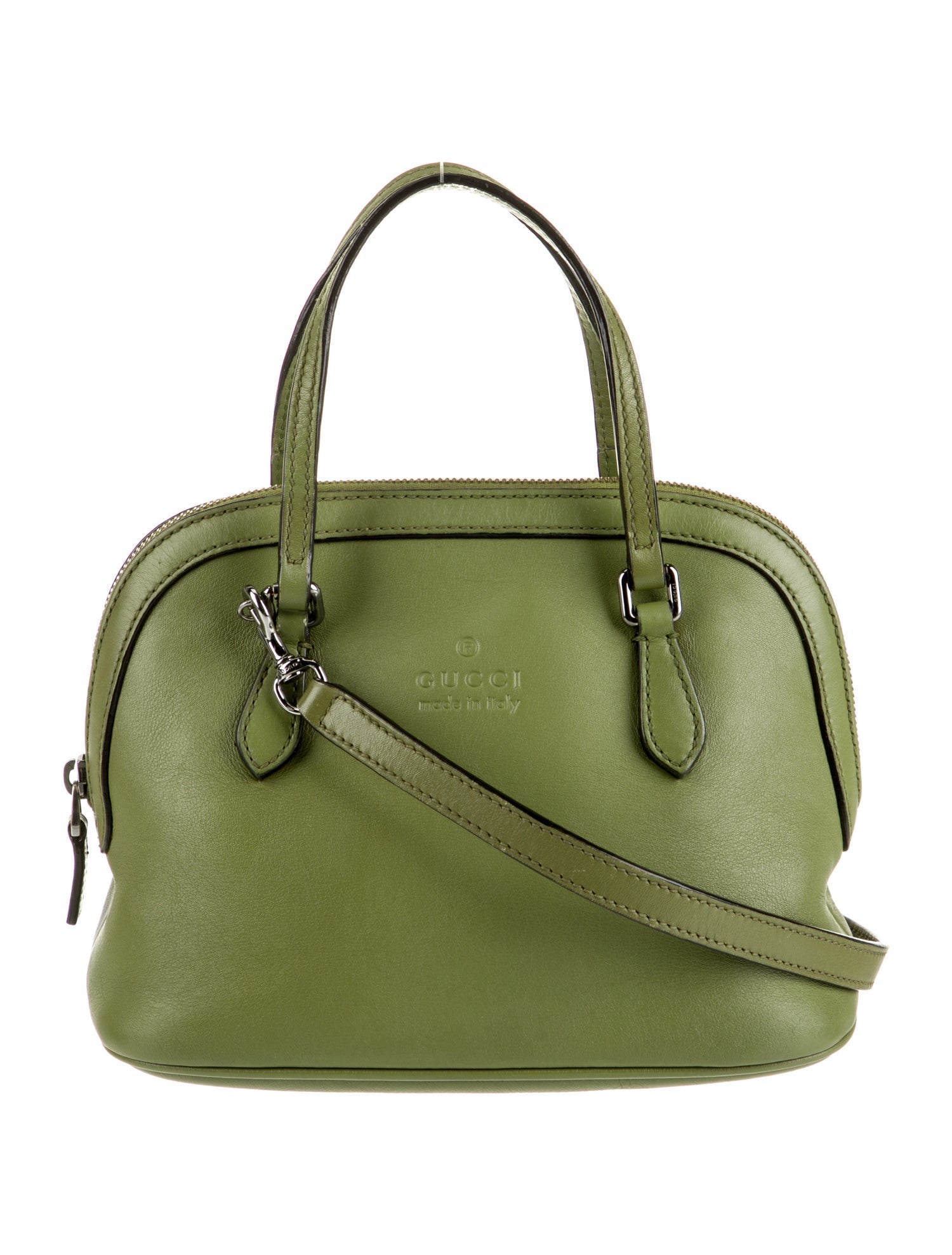 Gucci Leather Top Handle Bag