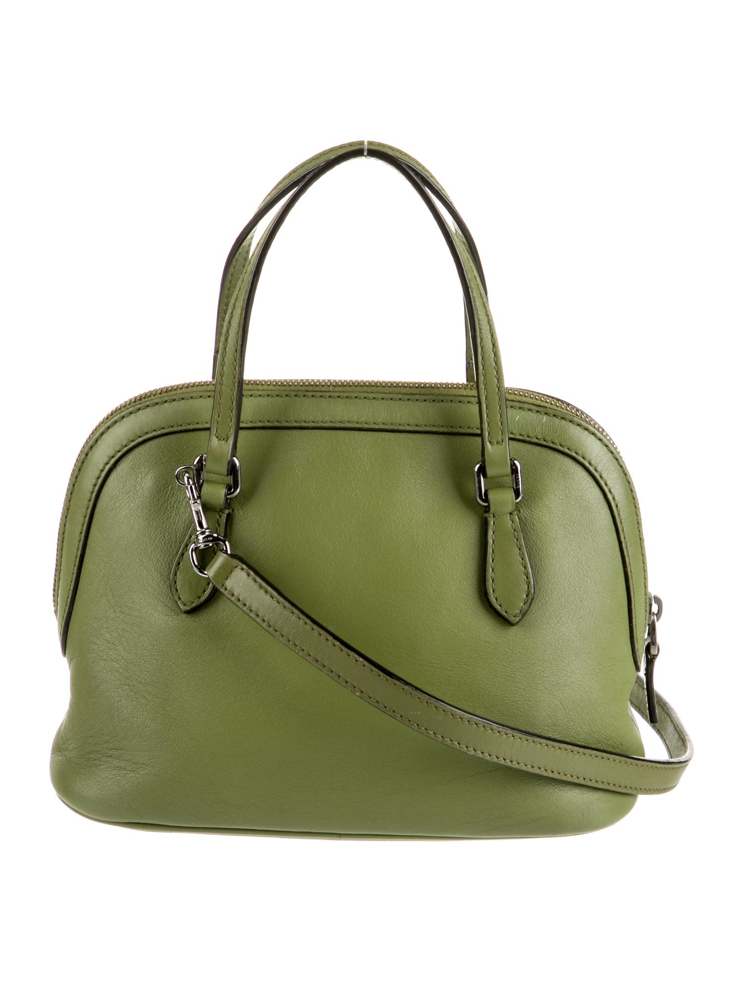 Gucci Leather Top Handle Bag