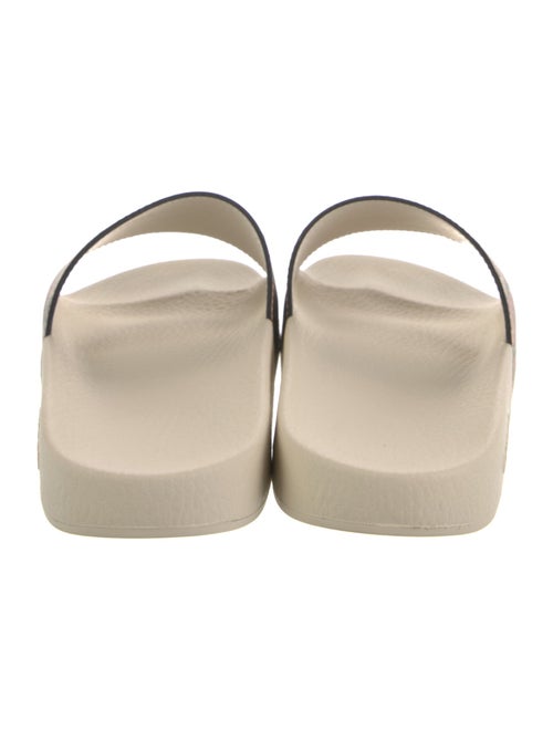Gucci Web Accent Rubber Slides