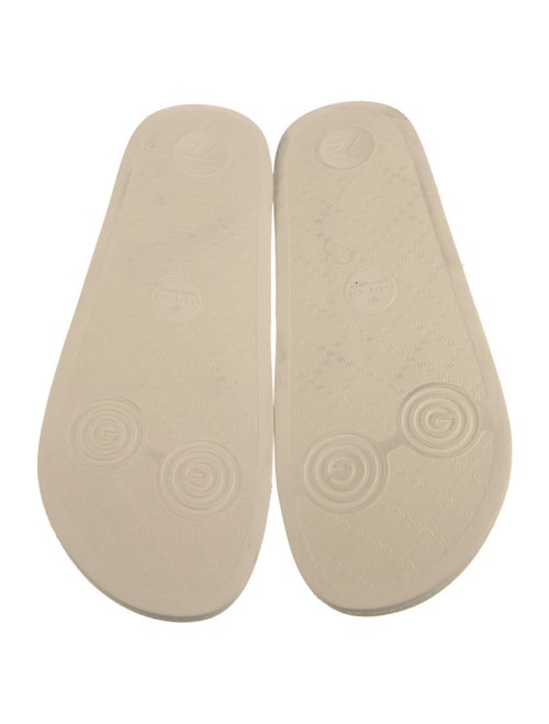 Gucci Web Accent Rubber Slides