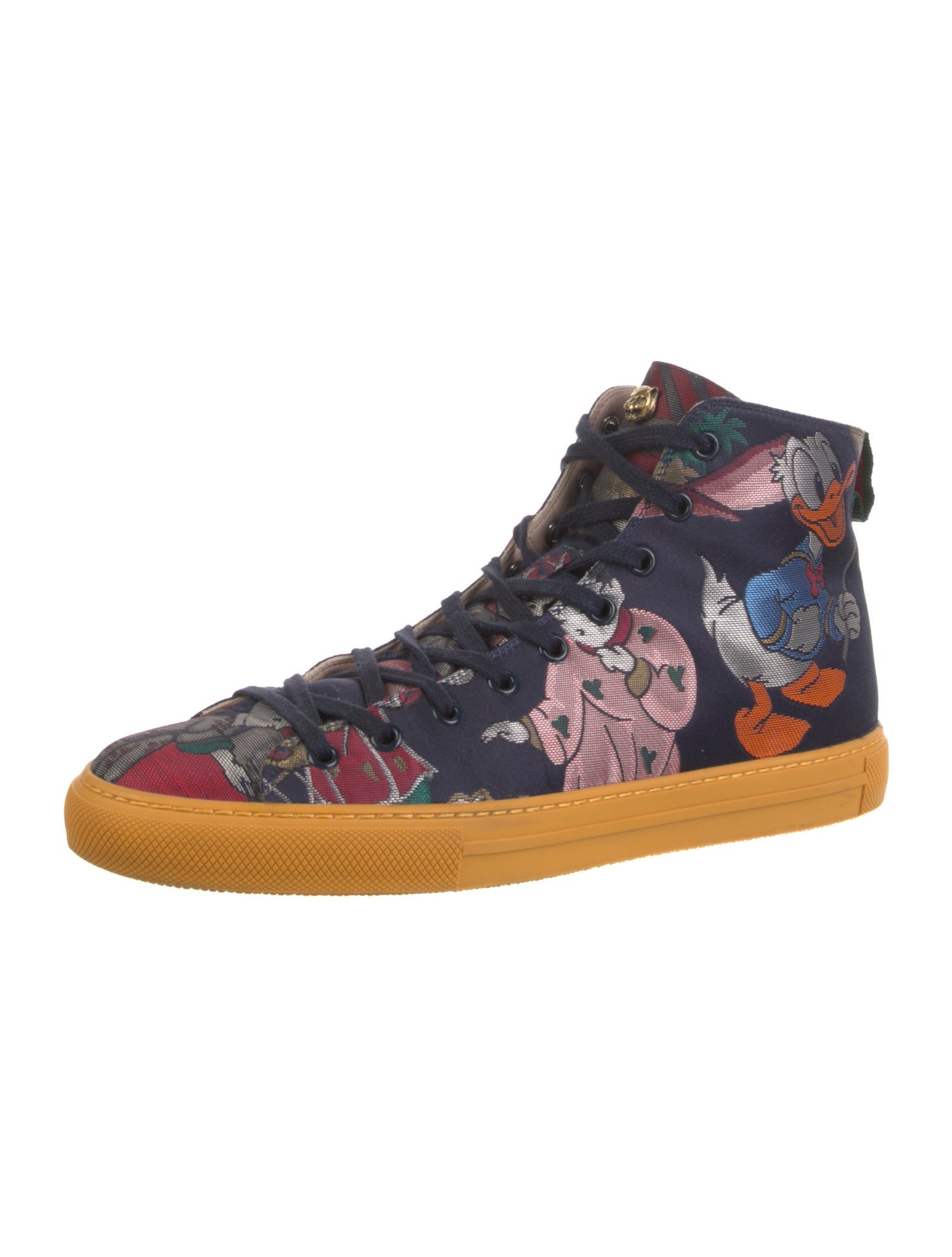 Gucci x Disney Web Accent Printed Sneakers
