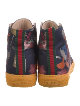 Gucci x Disney Web Accent Printed Sneakers