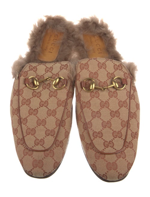 Gucci GG Canvas Canvas Slippers