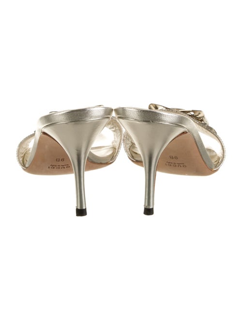 Gucci GG Signature Leather Slides