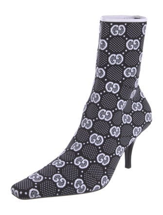 Gucci GG Logo Sock Boots