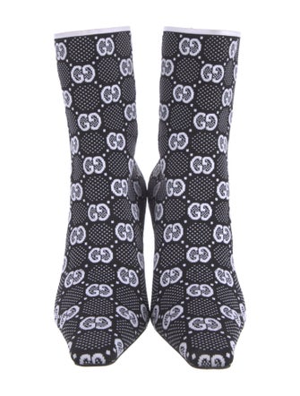 Gucci GG Logo Sock Boots