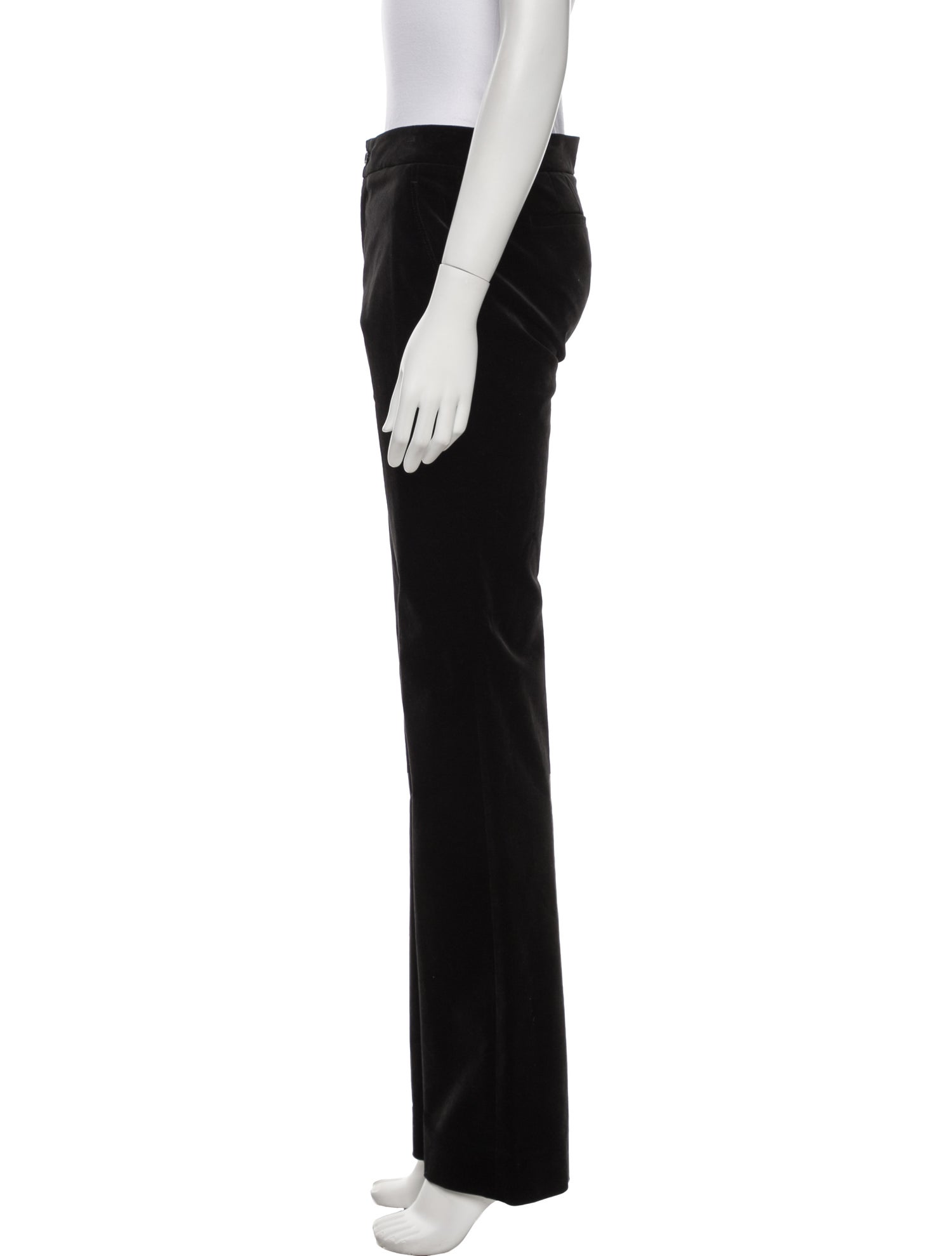 Gucci Velvet Straight Leg Pants