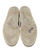 Gucci Web Accent Leather Sneakers