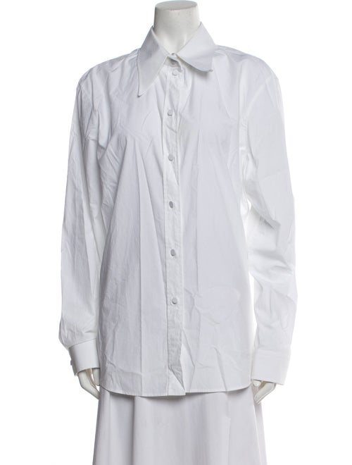 Gucci 2023 Long Sleeve Button-Up Top