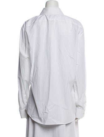 Gucci 2023 Long Sleeve Button-Up Top