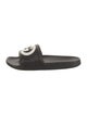 Gucci Interlocking G Logo Leather Slides