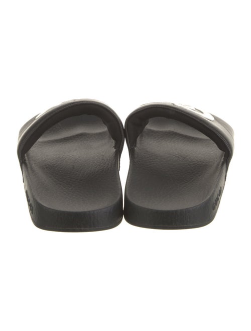 Gucci Interlocking G Logo Leather Slides