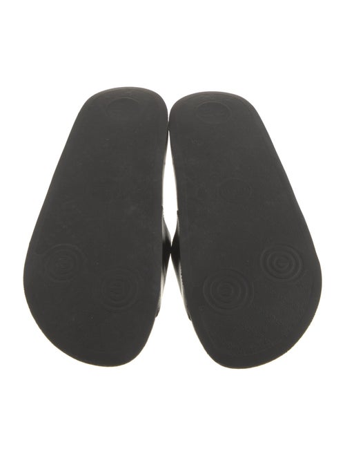 Gucci Interlocking G Logo Leather Slides