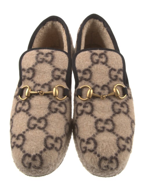 Gucci Horsebit Accent Wool Espadrilles