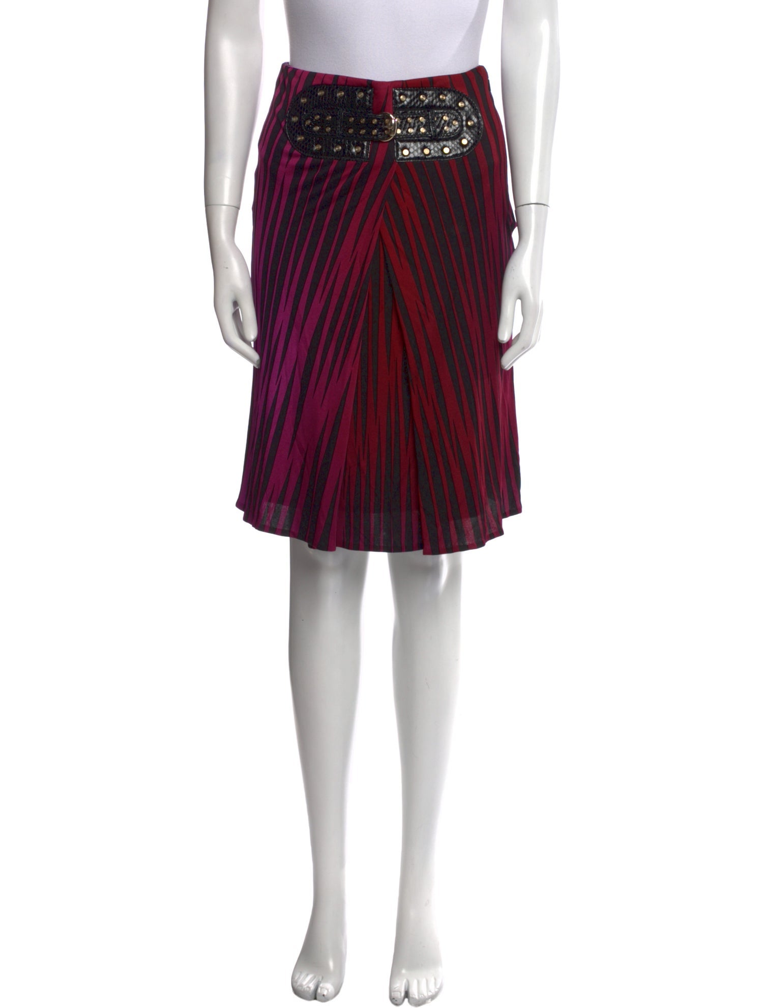 Gucci Silk Knee-Length Skirt