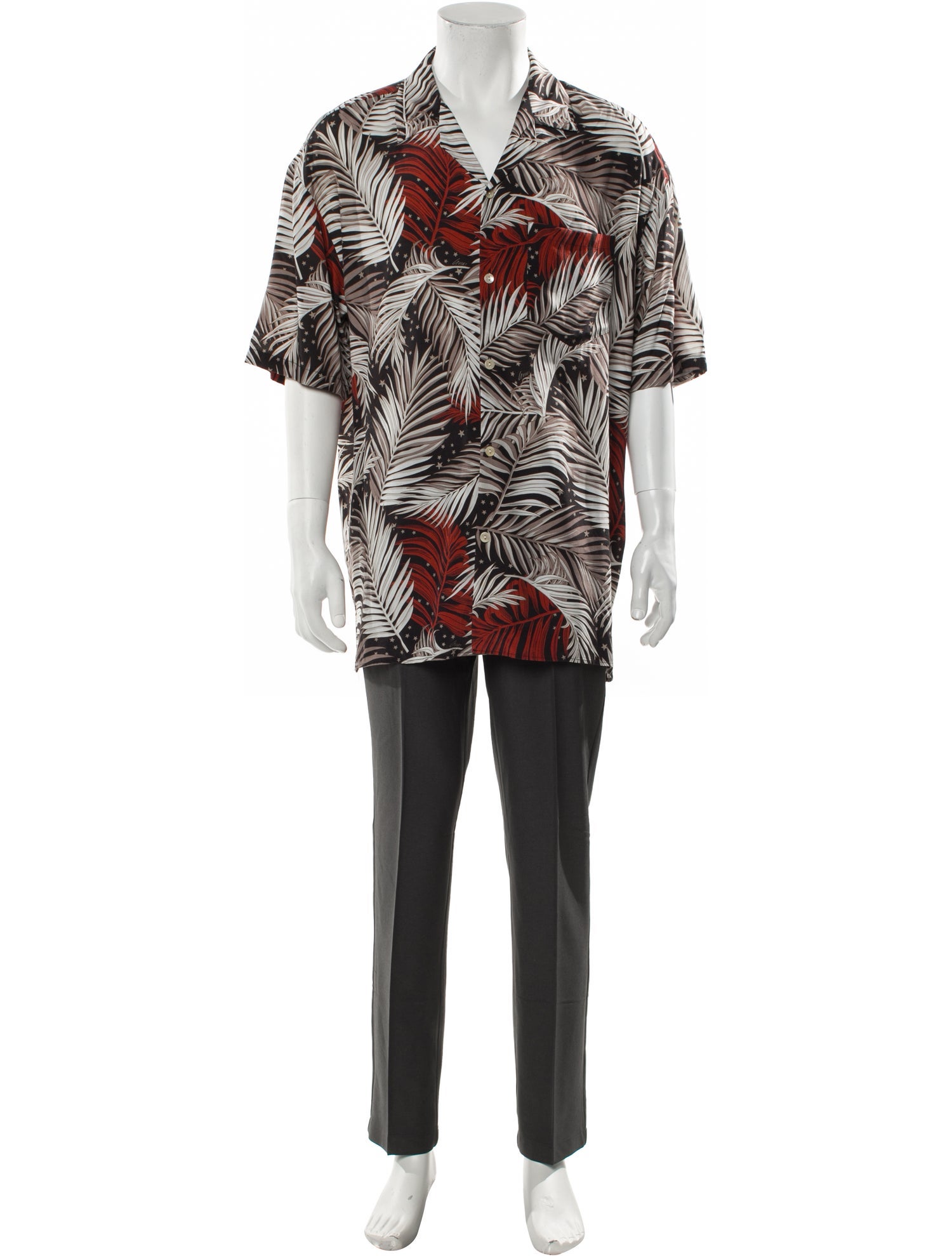 Gucci Printed Short Sleeve Shirt