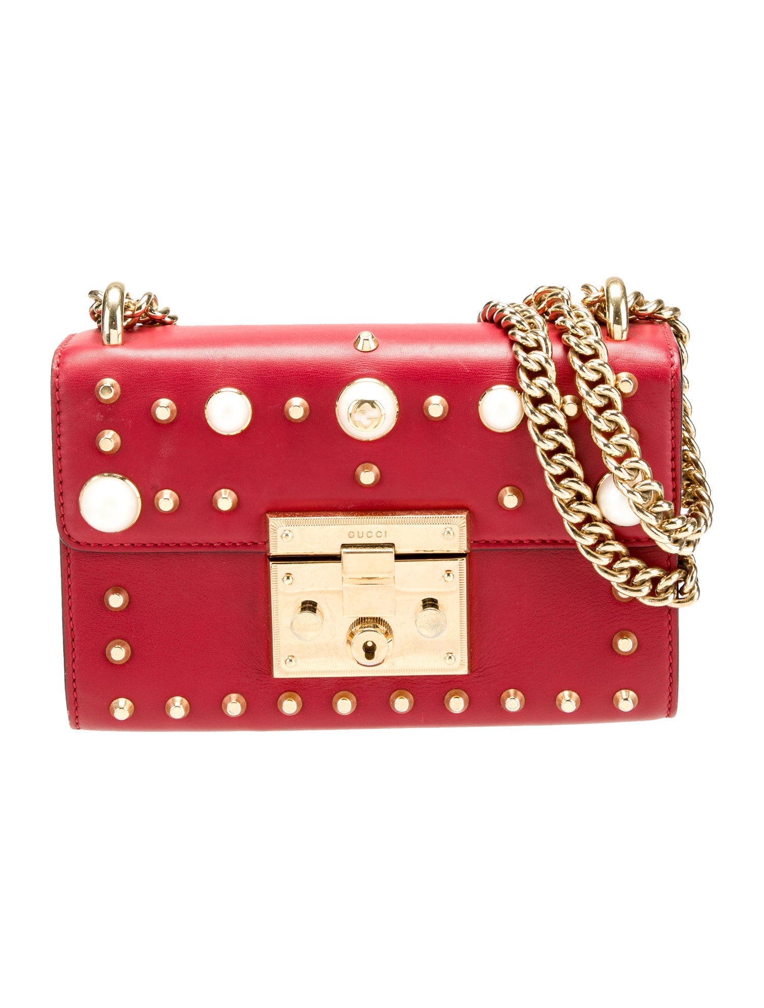 Gucci Faux Pearl Padlock