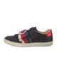 Gucci Sylvie Web Accent Satin Sneakers