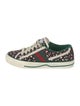Gucci Web Accent Canvas Sneakers