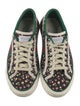 Gucci Web Accent Canvas Sneakers