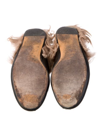 Gucci Horsebit Accent Leather Mules