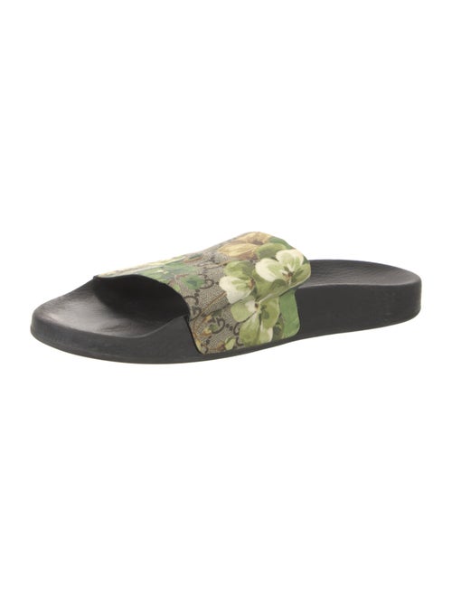 Gucci GG Supreme Rubber Slides