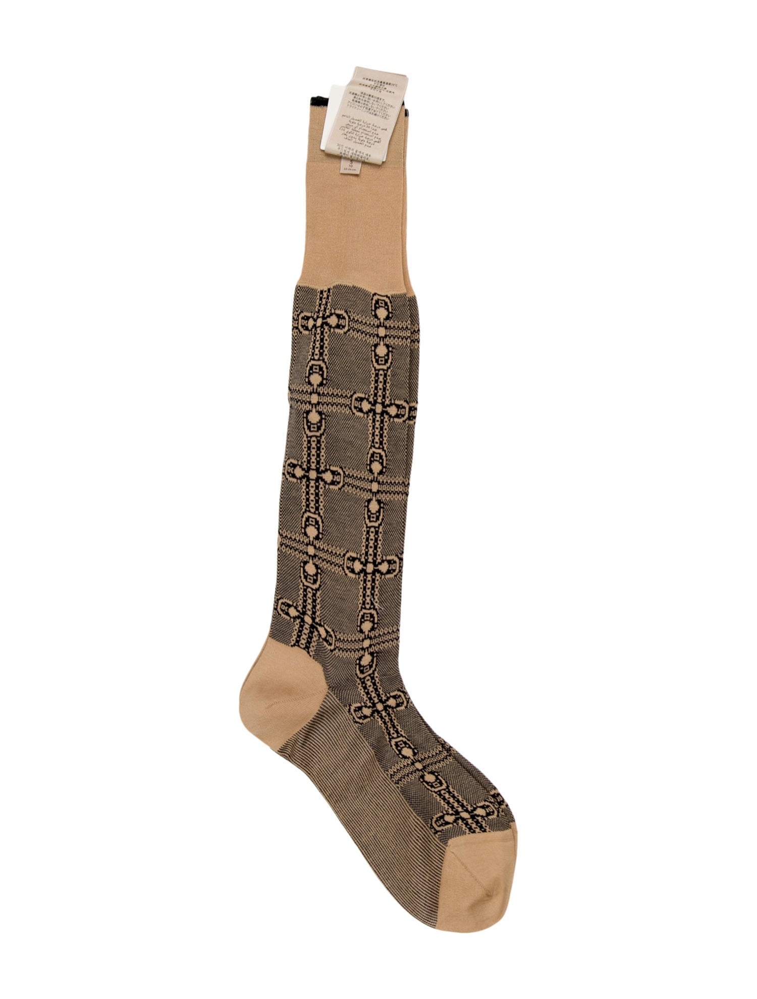 Gucci Patterned Long Socks w/ Tags