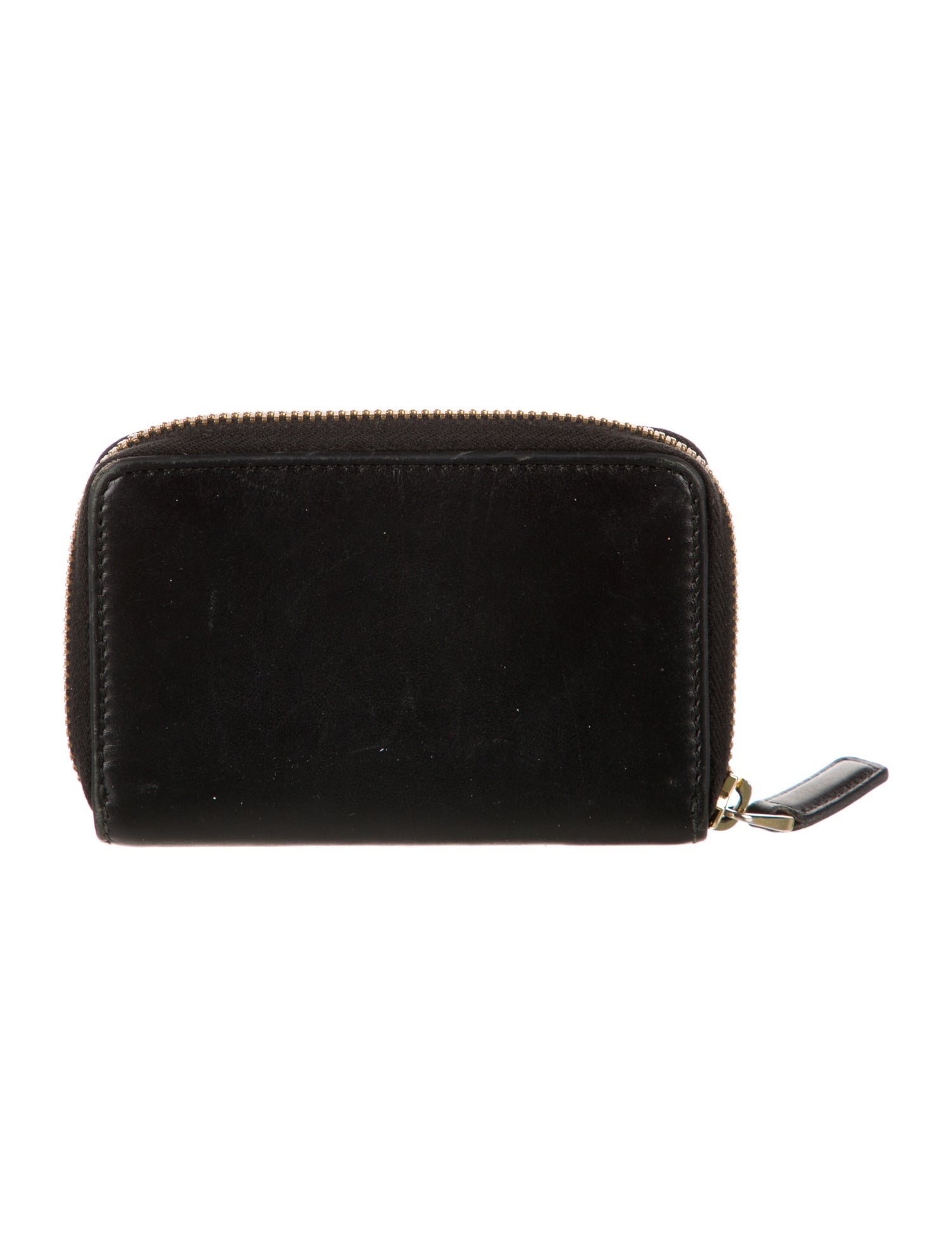 Gucci Interlocking G Logo Calfskin Compact Wallet