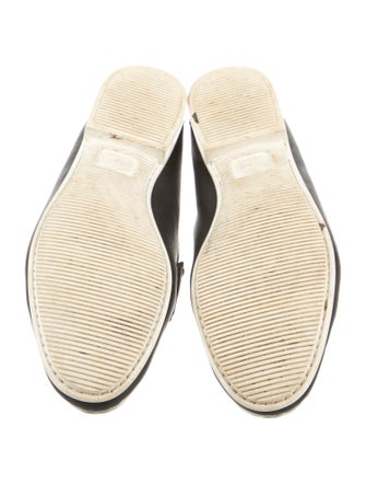 Gucci Horsebit Accent Leather Loafers