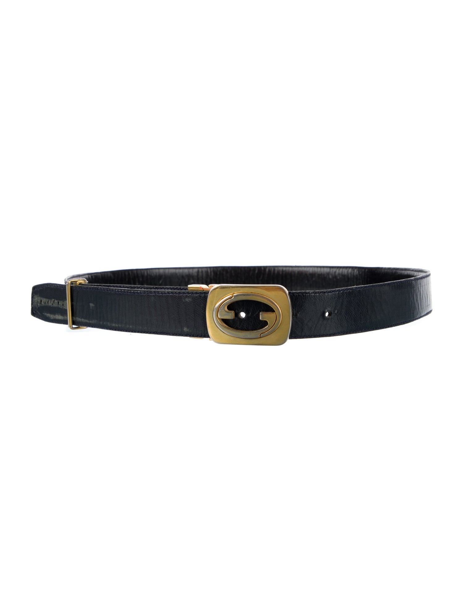 Gucci Interlocking G Logo Skinny Belt