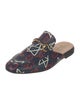 Gucci Horsebit Accent Leather Mules