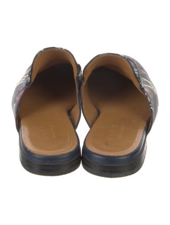Gucci Horsebit Accent Leather Mules