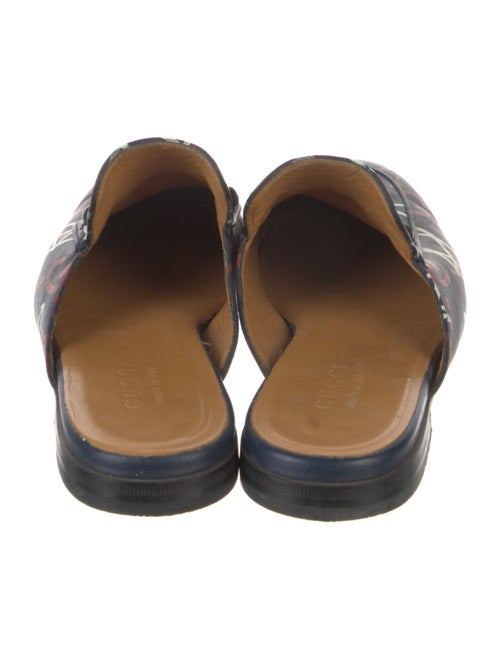 Gucci Horsebit Accent Leather Mules