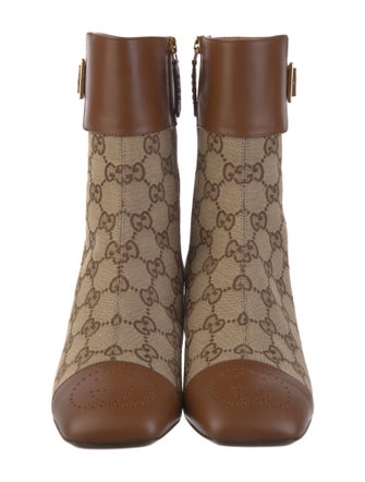 Gucci GG Supreme Canvas Boots
