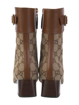 Gucci GG Supreme Canvas Boots