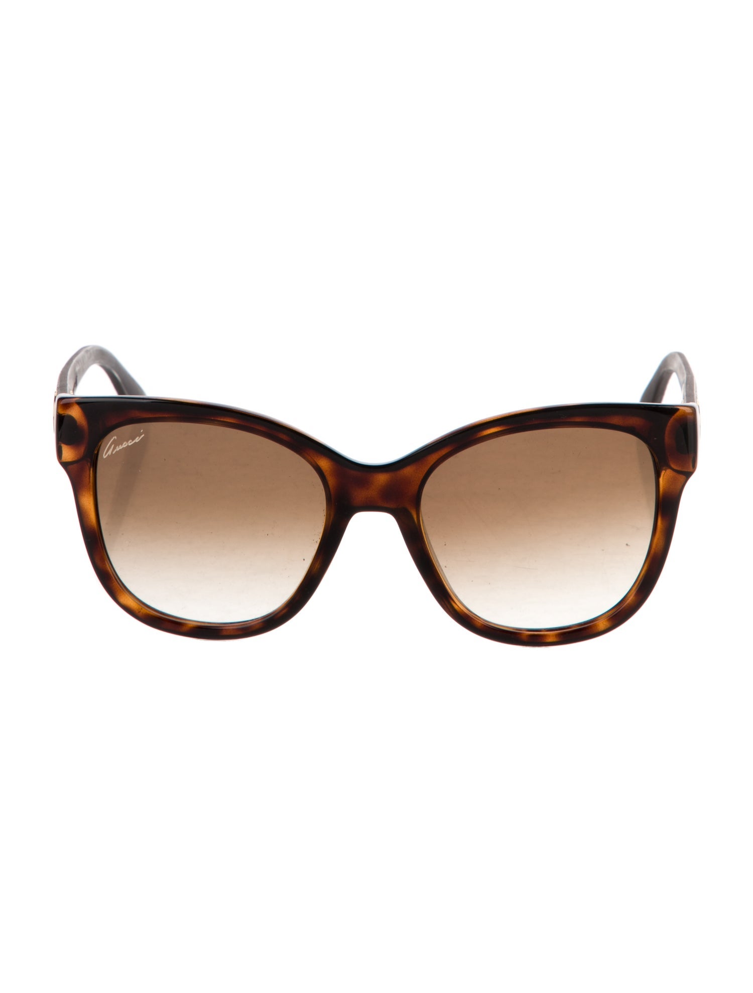 Gucci Web Accent Cat-Eye Sunglasses