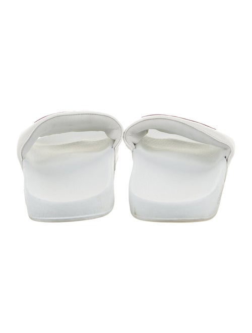 Gucci Interlocking G Logo Leather Slides