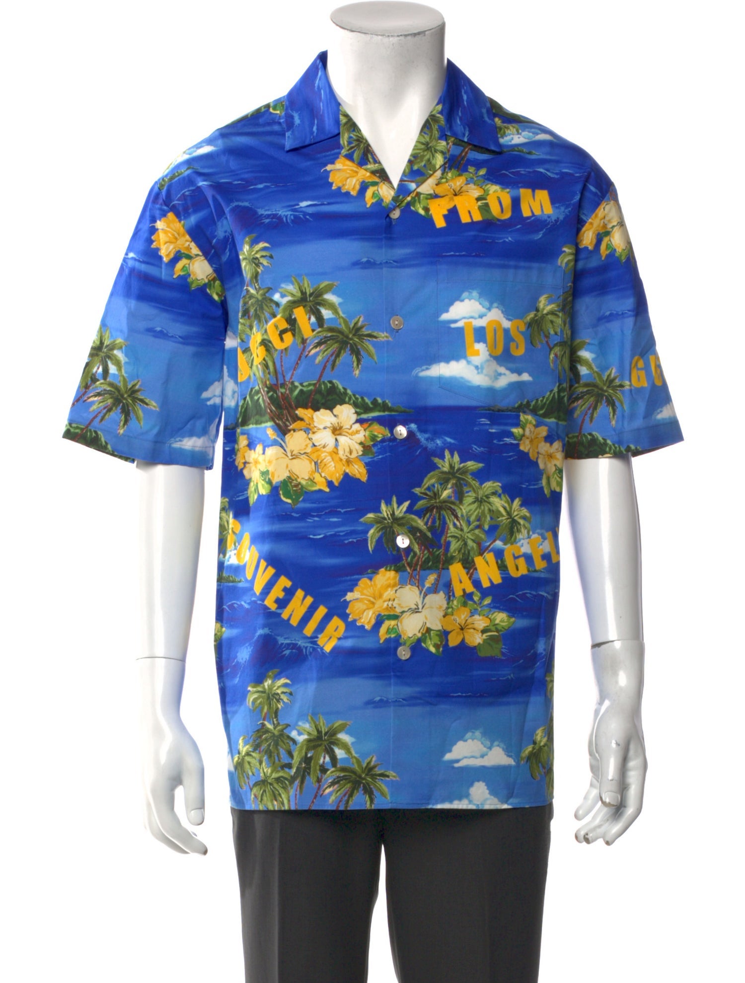 Gucci 2023 Floral Print Bowling Shirt