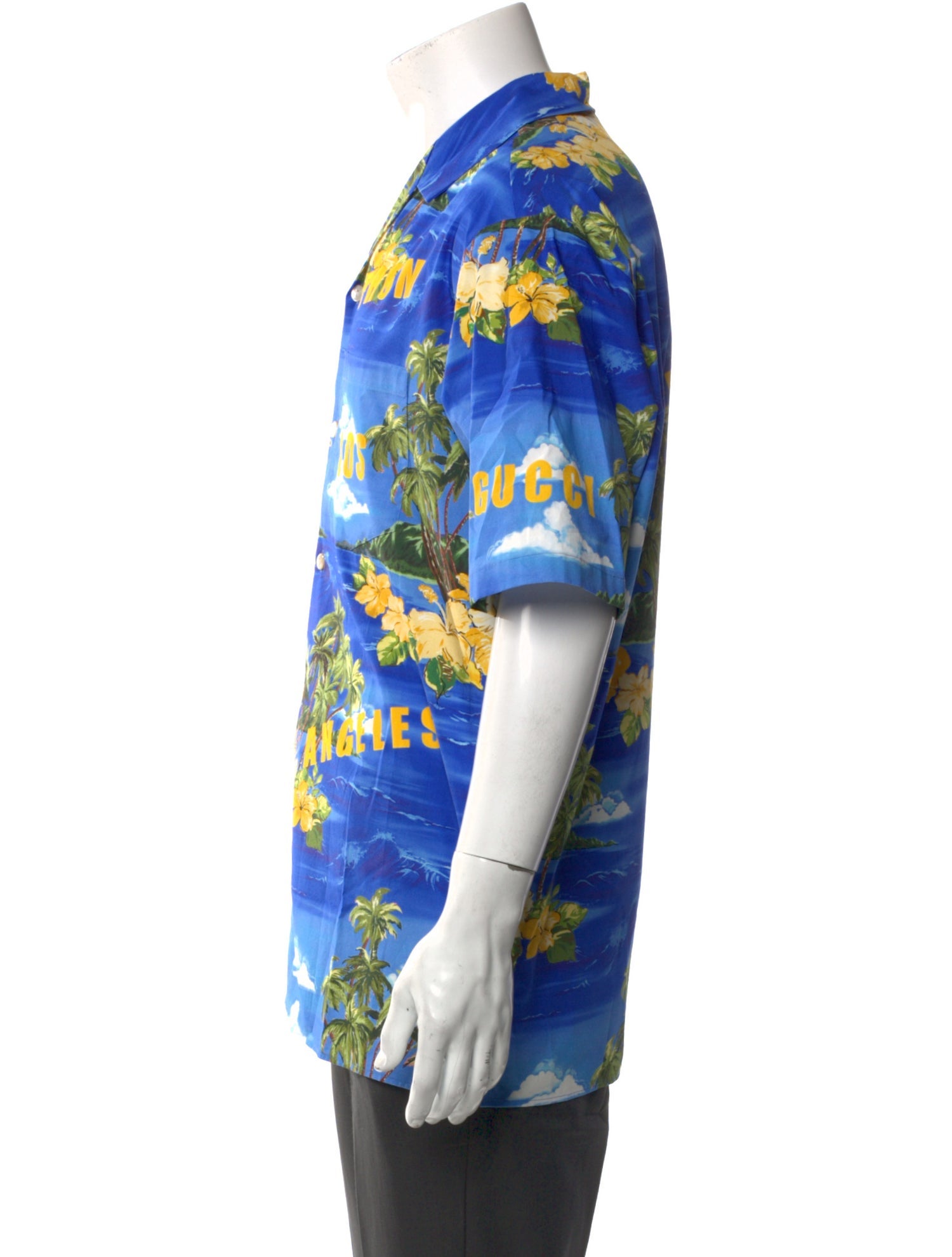 Gucci 2023 Floral Print Bowling Shirt