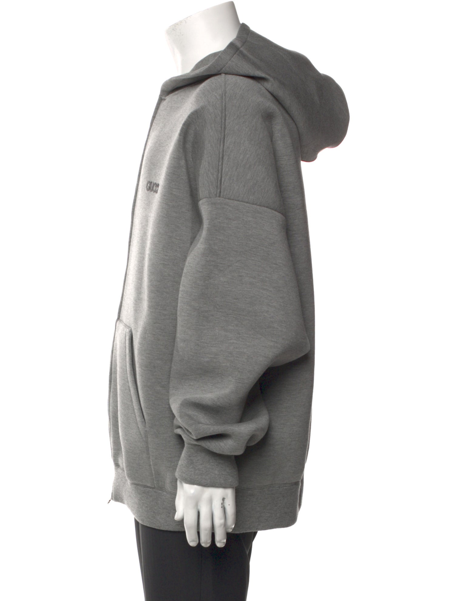 Gucci V-Neck Long Sleeve Hoodie w/ Tags